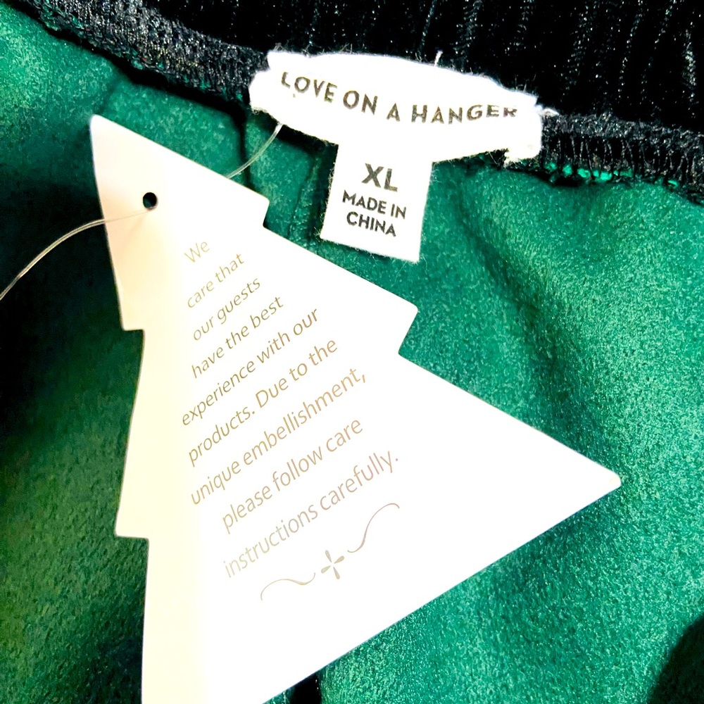 LOVE ON A HANGER Festive Elf Christmas Skirt Size XL - Picture 5 of 5